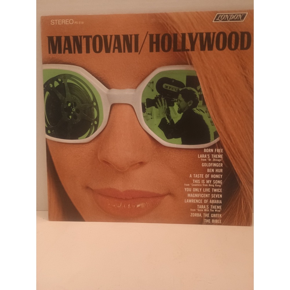 Mantavian/Hollywood 1967 Vinyl LP London Records Popular Old Pop Songs Rare